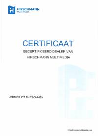 hirschmanncertificaat